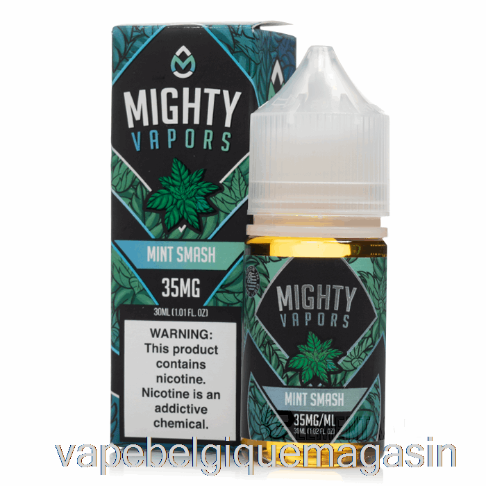 Vape Shop Bruxelles Menthe Smash - Sels Puissants - 30ml 50mg